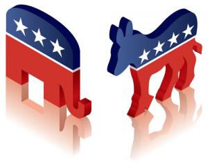 Republican or Democrat?
Whether someone is Republican or Democrat
it identifies what people believe and who the are.